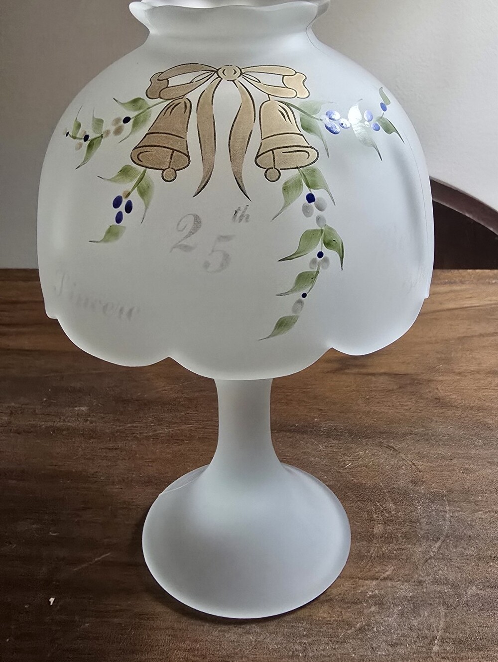 Vintage Westmoreland Fairy Lamp